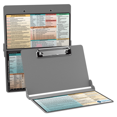 WhiteCoat Clipboard® - Silver Occupational Therapy Edition